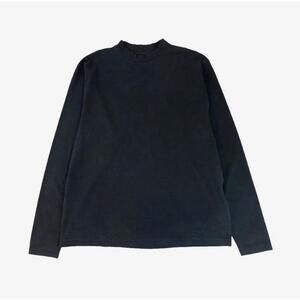 Yeezy Gap Balenciaga Long Sleeve T-Shirt Black Size L Large H03 New In Bag NIB